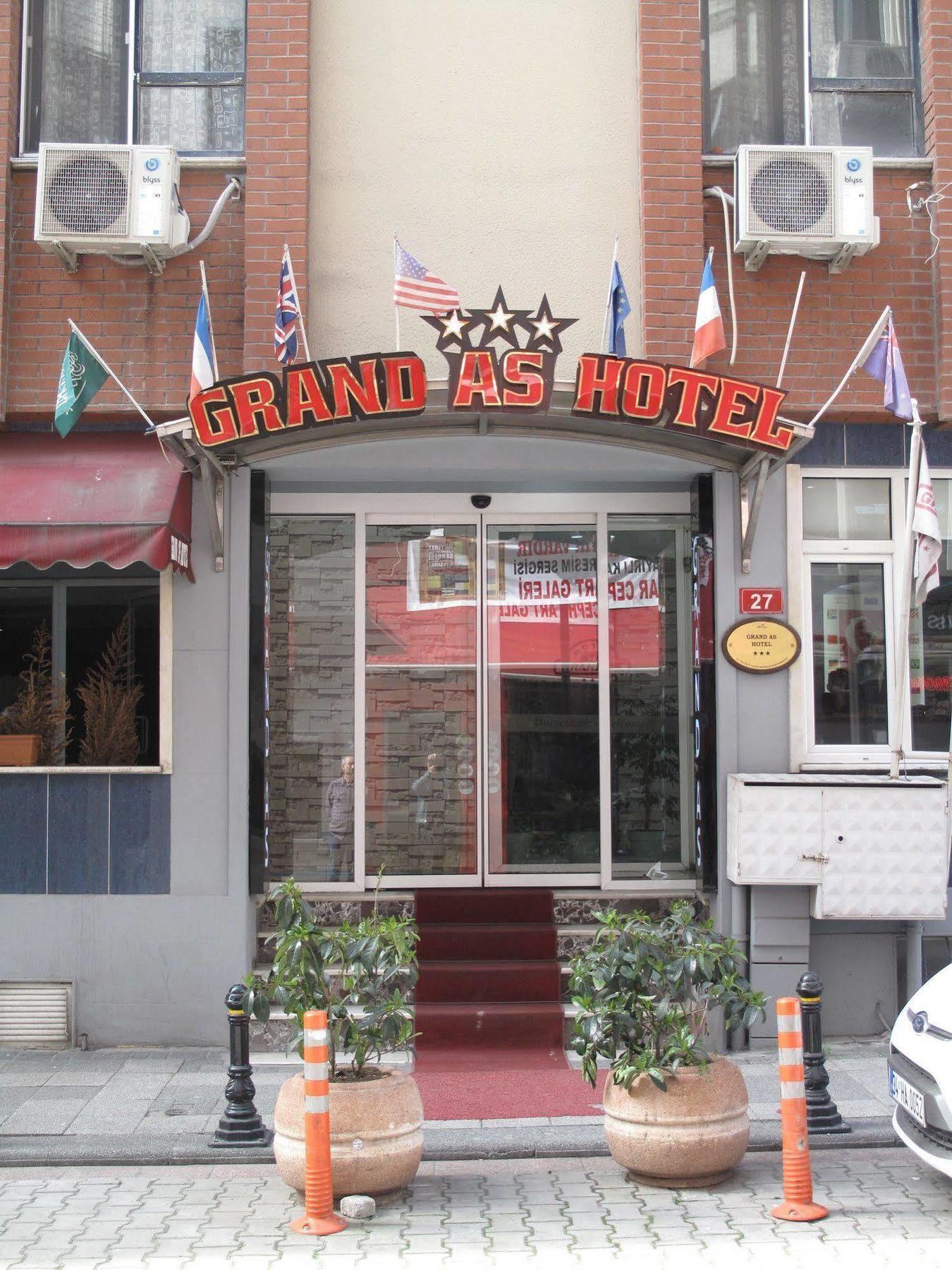 Grand As Hotel Istambul Exterior foto
